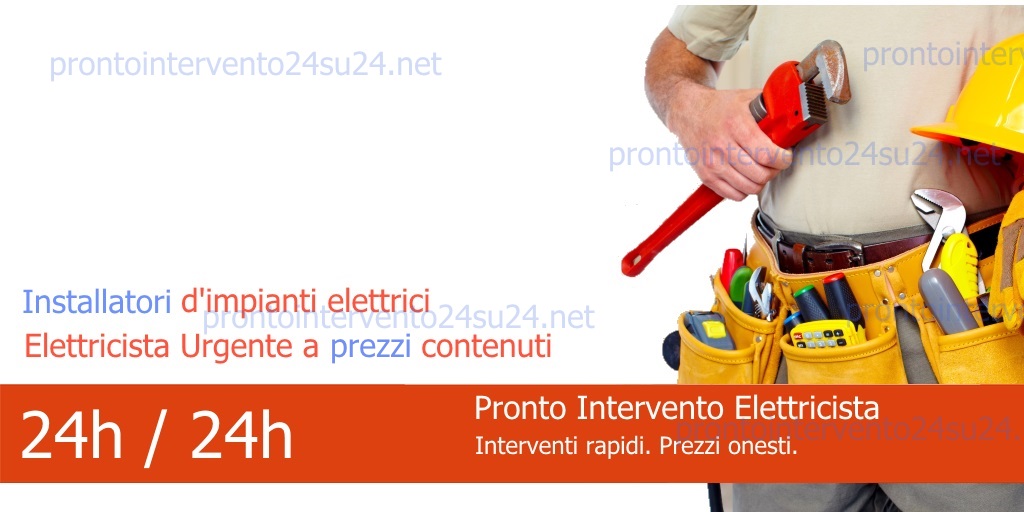 pronto intervento elettricista urgente